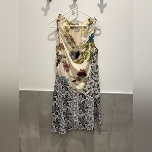 Anthropology Art Deco Style Sleeveless Dress